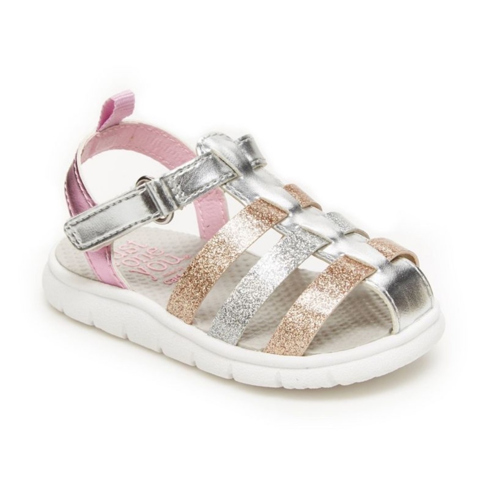 Carter's JOY Baby Girls Gladys Metallic Sandals Size 4 NWT